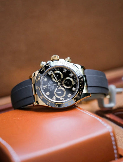 Black Gold Luxurious Daytona Chronograph Watch For Men ( Sg-12 )