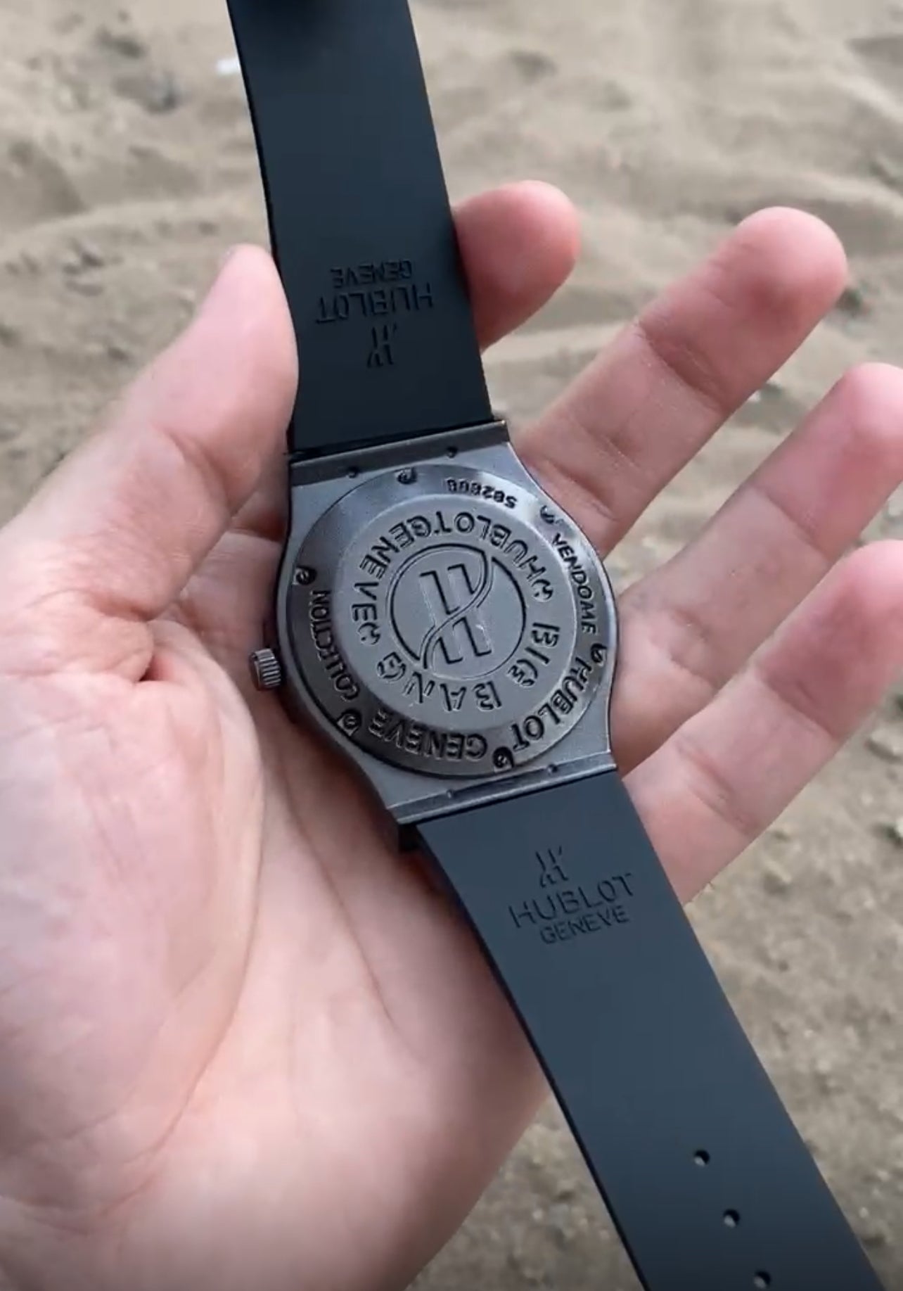 Black Case Premium Silicon Strap CR7 Watch For Men